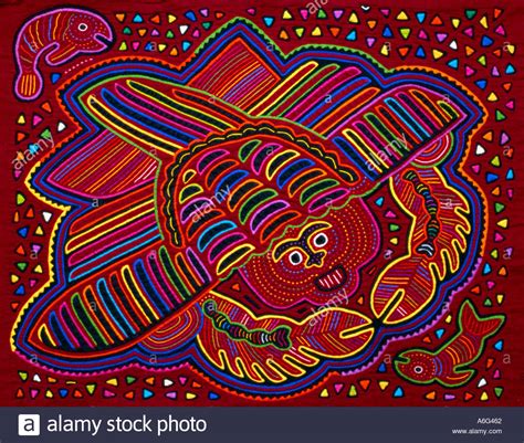 kuna indian mola art|molas from san blas islands.